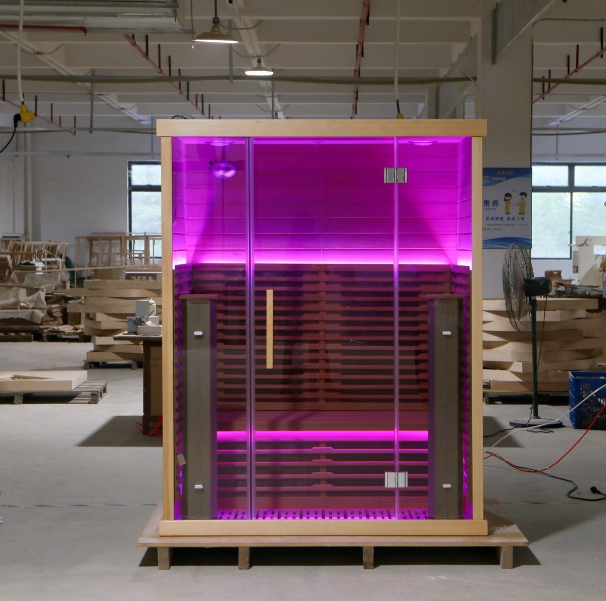 Far - Infrared Sauna 2 - 3 Person - Near Zero EMF - Prasanna Health
