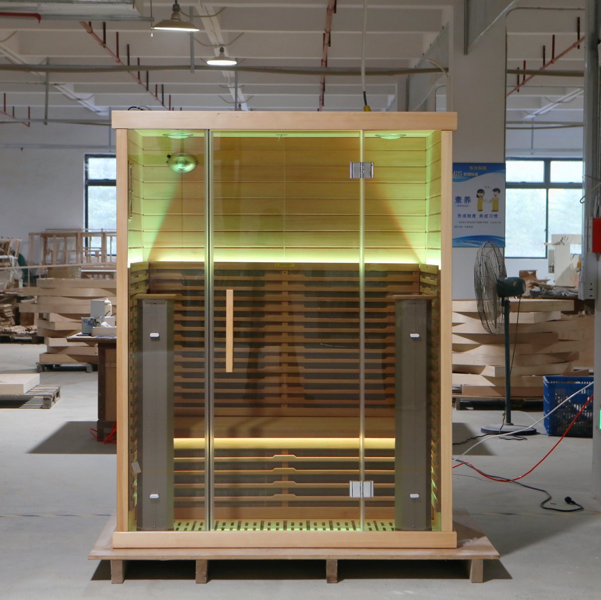 Far - Infrared Sauna 2 - 3 Person - Near Zero EMF - Prasanna Health