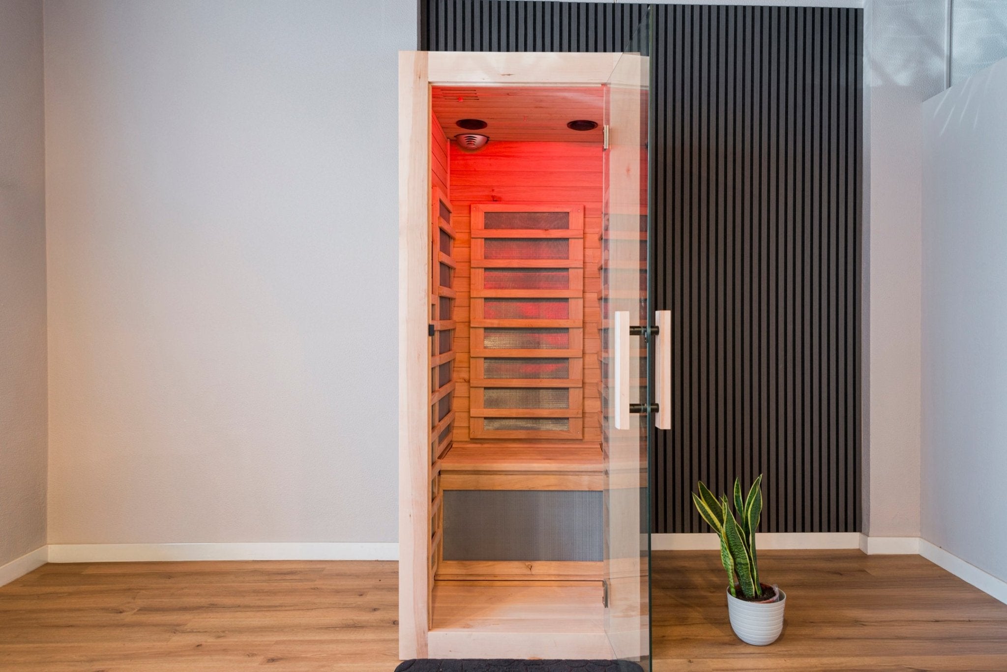 InfraHeat Solo Sauna 1 Person - Near Zero EMF (8 Weeks Delivery) - Prasanna Health