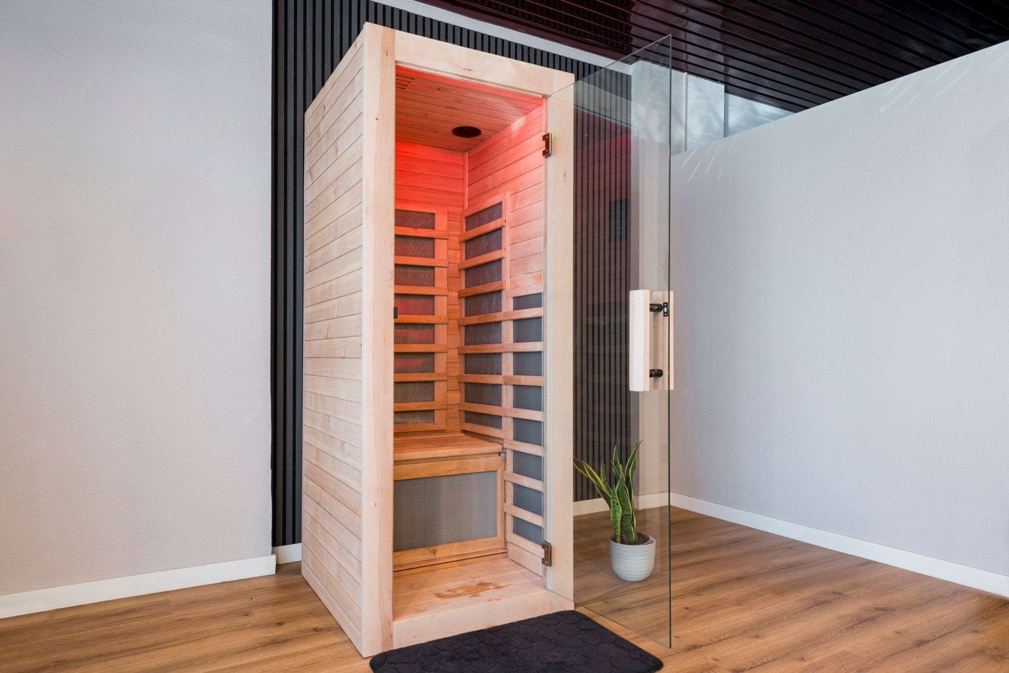 InfraHeat Solo Sauna 1 Person - Near Zero EMF (8 Weeks Delivery) - Prasanna Health