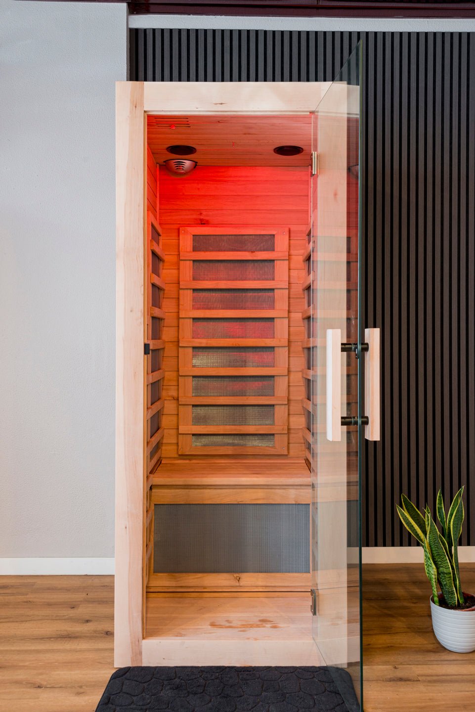 InfraHeat Solo Sauna 1 Person - Near Zero EMF (8 Weeks Delivery) - Prasanna Health